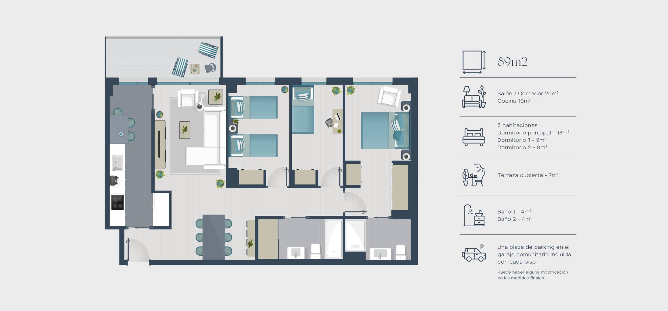 Mapa estructura vivienda | Zona Franca | Vila Bonaplata 
