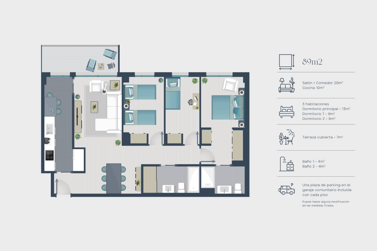 Mapa estructura vivienda | Zona Franca | Vila Bonaplata 