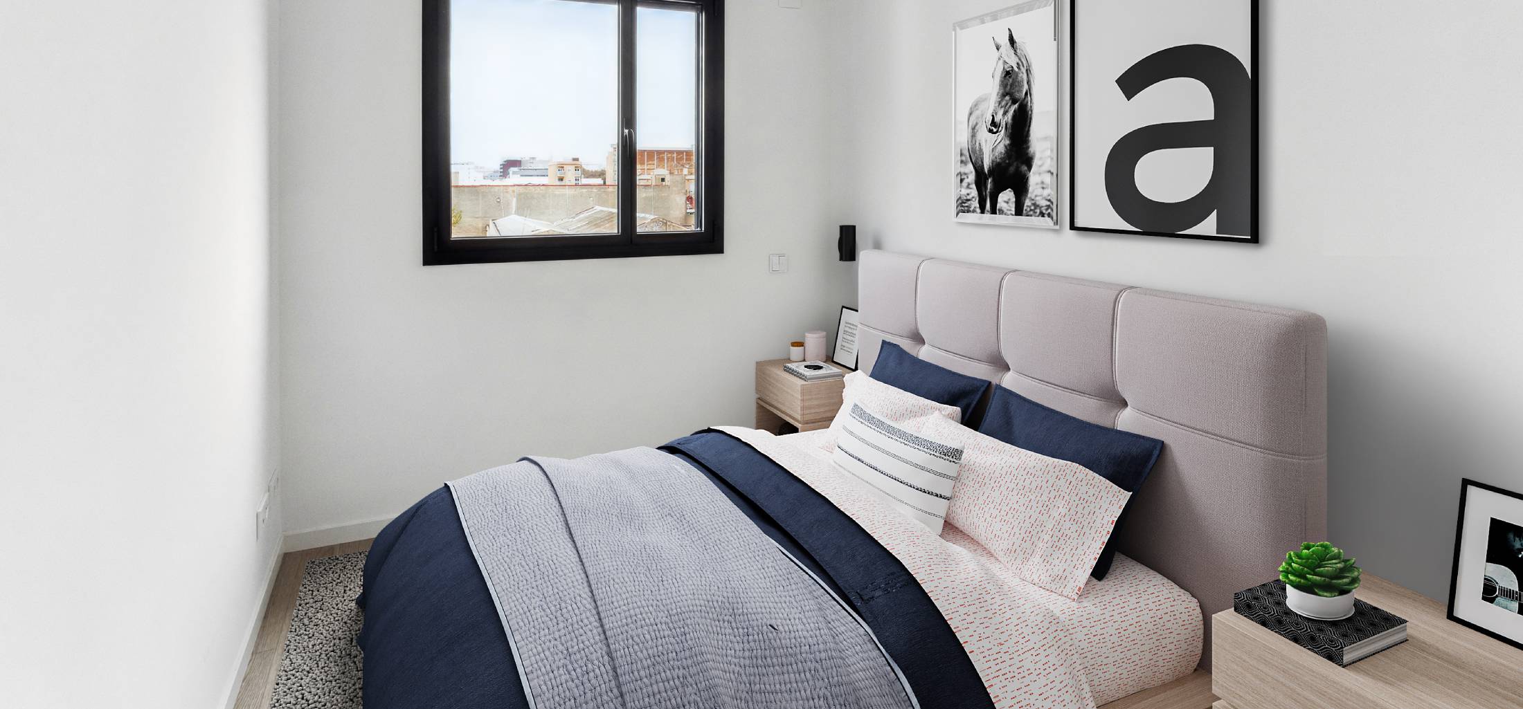 Double bedroom | Bialto | Obra Nueva | Badalona