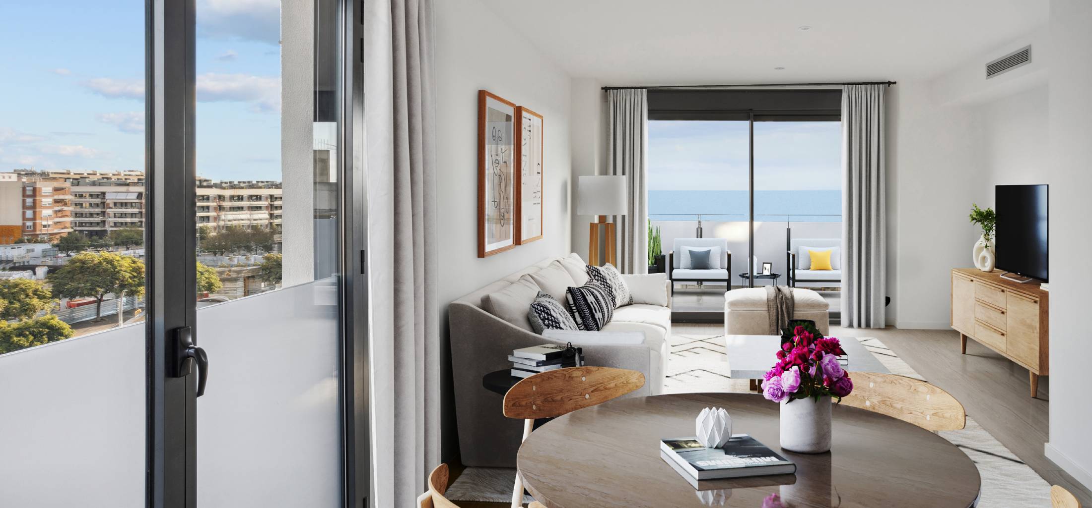 Comedor vivienda espacioso | Bialto | Marobert | Badalona
