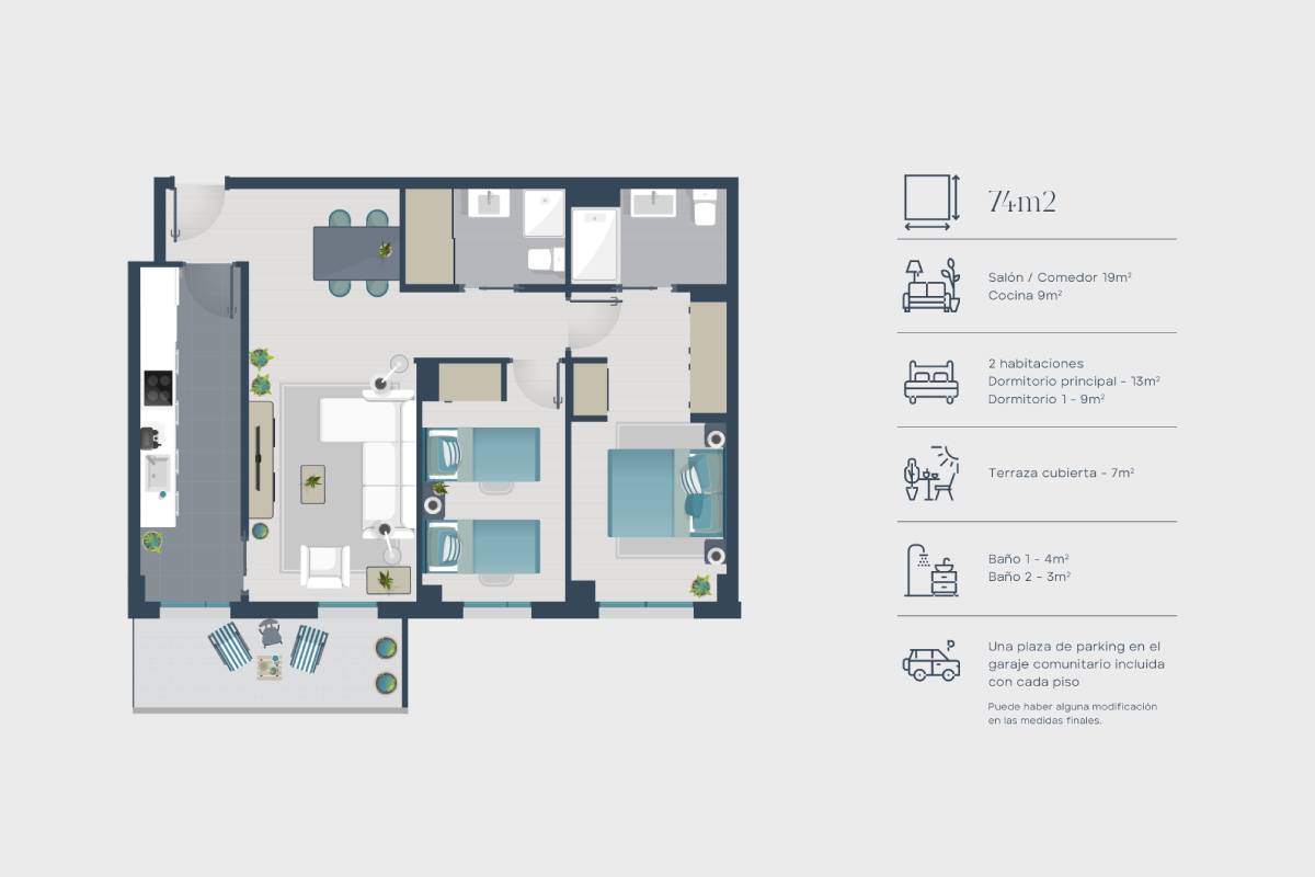 Mapa estructura vivienda | Zona Franca | Vila Bonaplata 