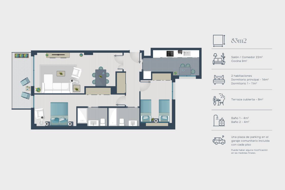 Mapa estructura vivienda | Zona Franca | Vila Bonaplata 